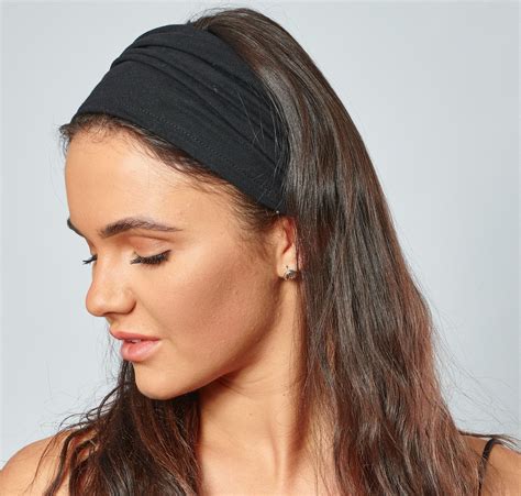 Womens Headbands Black 